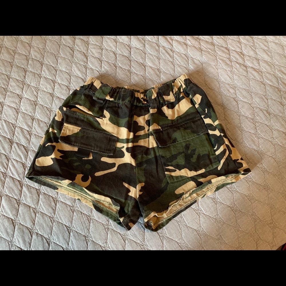 SHEIN Camo Shorts